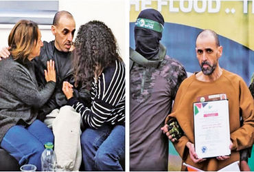 મુક્ત થયેલા ઇઝરાયેલી બંધકને ખબર ન હતી કે તેના પત્ની, બે પુત્રીઓનાં મોત