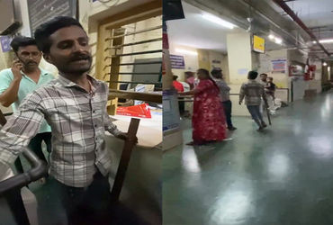 જામનગરની જી.જી. હોસ્પિટલ ફરીવાર ચર્ચામાં : લોખંડના પાઇપ સાથે શખ્સે ...