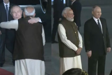 રશિયાના પ્રમુખ વ્લાદિમીર પુતિન આજથી બે દિવસની ભારતની મુલાકાતે આવી પહોંચ્યા છે. તેઓ આજે(4 ડિસેમ્બર) સાંજે લગભગ 6:45 વાગ્યે દિલ્હીના પાલમ એરપોર્ટ પર તેમનું વિમાન લેન્ડ થયું હતું.