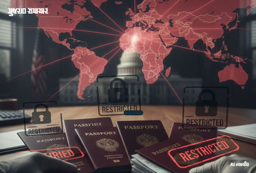 અમેરિકાના વિદેશ મંત્રાલયે (સ્ટેટ ડિપાર્ટમેન્ટ) 75 દેશોમાંથી આવતી વિઝા અરજીઓની કામગીરી સંપૂર્ણપણે અટકાવી દીધી છે. આ દેશોમાં રશિયા, અફઘાનિસ્તાન, ઈરાન, ઈરાક, નાઈજીરિયા અને બ્રાઝિલ જેવા દેશોનો સમાવેશ થાય છે. ટ્રમ્પ સરકારનો તર્ક છે કે, આ પગલા પાછળનું મુખ્ય કારણ એવા અરજદારો પર નજર રાખવાનું છે, જેમના અમેરિકામાં 'પબ્લિક ચાર્જ' (સરકારી સહાય પર નિર્ભર) બનવાની સંભાવના વધુ છે. આ પ્રતિબંધો 1 જાન્યુઆરીથી લાગુ કરવામાં આવ્યા છે અને તે અનિશ્ચિતકાળ સુધી અમલમાં રહેશે.