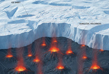 Major scientific discovery: 207 volcanoes mapped under Antarctic ice sheet