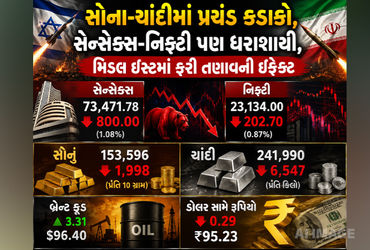 ઈરાન અને ઈઝરાયલ વચ્ચે ફરી એકવાર લેબેનોનને લઈને યુદ્ધ ભડકતાં બંને દેશોએ એકબીજા પર બેલેસ્ટિક મિસાઈલો ઝીંકતા મિડલ ઈસ્ટમાં નવેસરથી તણાવ વધી ગયું છે. આ સૌની અસર હવે દુનિયાભરના શેરબજાર અને કોમોડિટી માર્કેટ પર થઇ રહી છે.