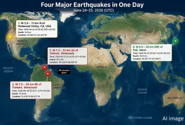 From the Americas to Japan, quakes rock the Earth