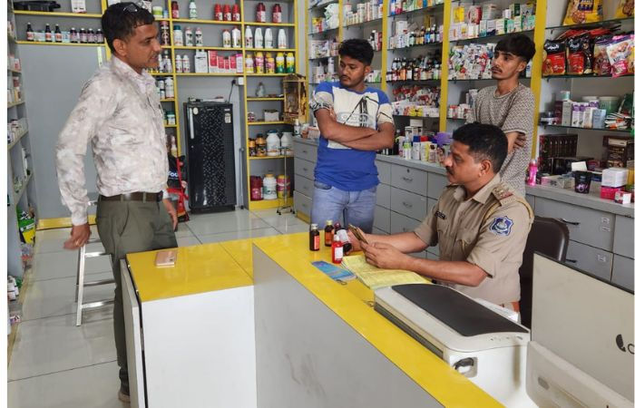 Ahmedabad Rural Police crack down on drugs 16 medical stores booked