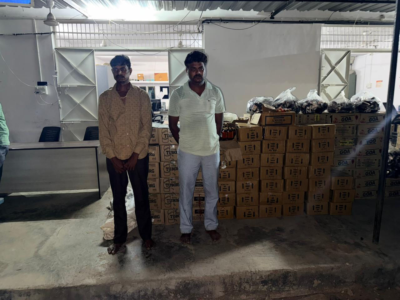 Liquor worth ₹39 lakh seized in Chhotaudepur, two arrested