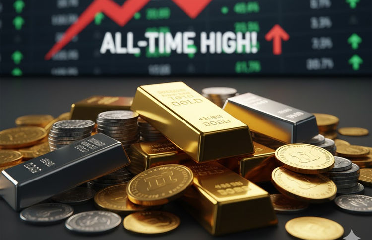 Gold Silver Price: આજે 10 ગ્રામ સોનાનો ભાવ 2600 રૂપિયા વધીને 1 લાખ 26 હજારને પાર 1 - image