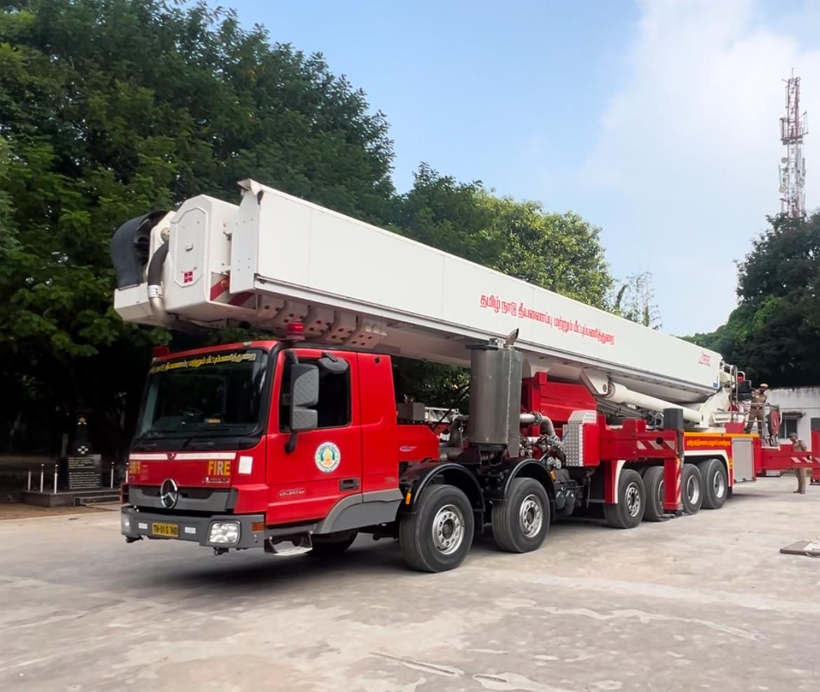 અમદાવાદ ફાયર વિભાગ માટે ૪૨ મીટર હાઈટ સુધીનું ટર્ન ટેબલ લેડર ખરીદવા કવાયત 1 - image