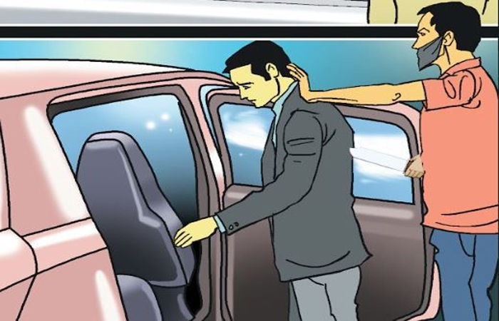 નગરા ગામમાં યુવતીને ધાબા પરથી ફેંકી દેનાર યુવકનું અપહરણ 1 - image