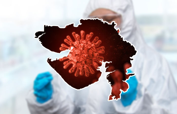 Gujarat sees surge in Covid 19 with 235 new cases reported on Monday 