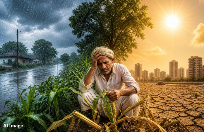 માવઠાનો માર! ગુજરાતના આ 3 જિલ્લામાં ગાજવીજ સાથે કમોસમી વરસાદ.