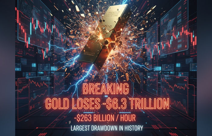 ગોલ્ડ માર્કેટે માત્ર 24 કલાકમાં 6.3 ટ્રિલિયન ડૉલર ગુમાવ્યા, ઈતિહાસનું સૌથી મોટું ધોવાણ 1 - image