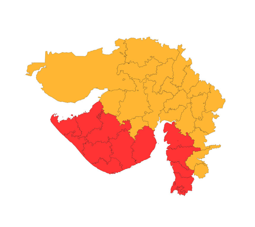 14 જિલ્લામાં અતિ ભારે વરસાદની આગાહી, 24 જિલ્લામાં યલો ઍલર્ટ, હવામાન વિભાગની લેટેસ્ટ અપડેટ 2 - image