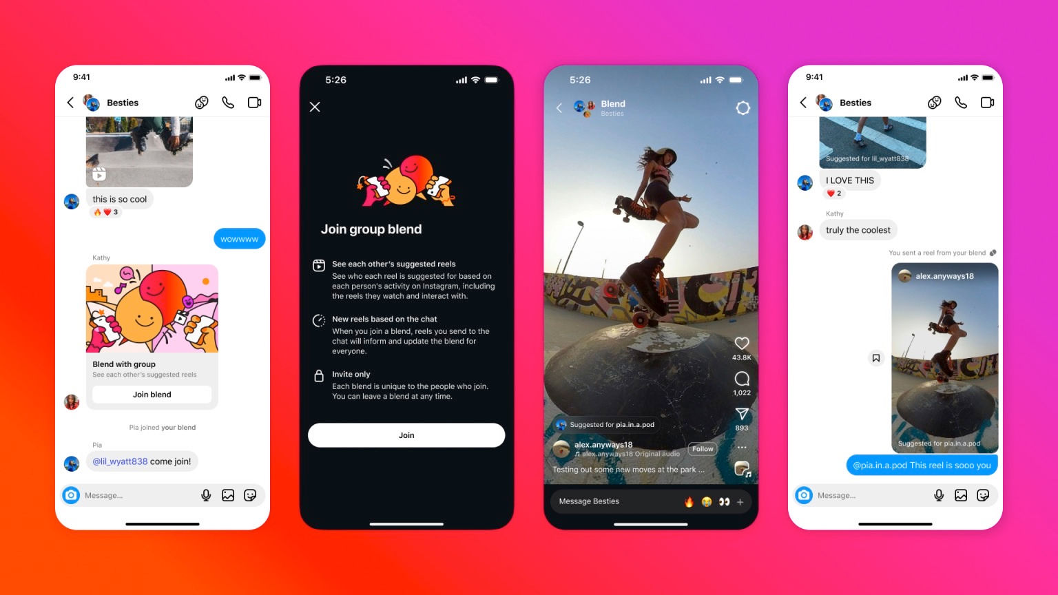 ઇન્સ્ટાગ્રામે લોન્ચ કર્યું ‘બ્લેન્ડ’ ફીચર, જાણો શું છે એની વિશેષતાઓ… 1 - image