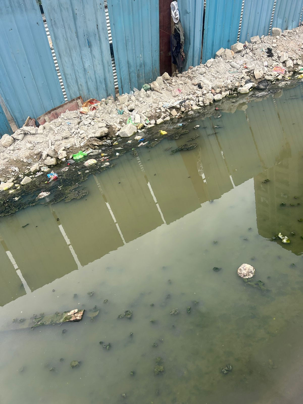 કોર્પોરેશનની બેદરકારીના કારણે સાઉથ બોપલ વિસ્તારમાં રોડ ઉપર વહી રહેલા ગટરના પાણી 1 - image