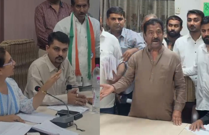 જામનગર મનપા ચૂંટણી: ભાજપના ઉમેદવારે પુરાવા રજૂ કરતા ફોર્મ માન્ય, ત્રણ સંતાન મુદ્દે કોંગ્રેસે ઉઠાવ્યો હતો વાંધો.