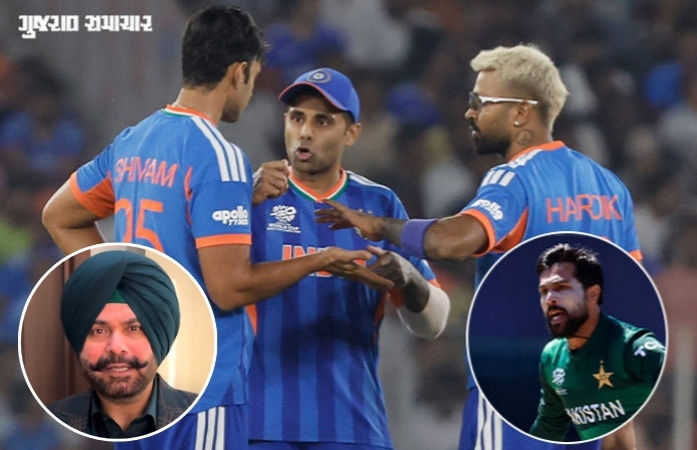 ઢોંગી બાબા કે તુક્કામેન! ફાઇનલને લઈને મોહમ્મદ આમિરે ફરી કરી ભવિષ્યવાણી, નવજોત સિંહે આપી પ્રતિક્રિયા 1 - image