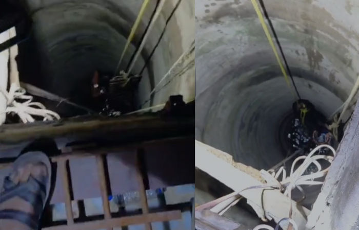 Woman rescued after falling into well in Chandlodia