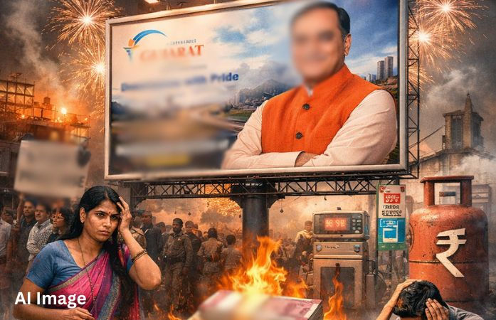 ગુજરાત સરકારે વાહવાહી કરવા રૂ.108 કરોડના ધુમાડો કર્યો, પ્રજાના પૈસા પ્રચાર પાછળ વાપર્યા 1 - image