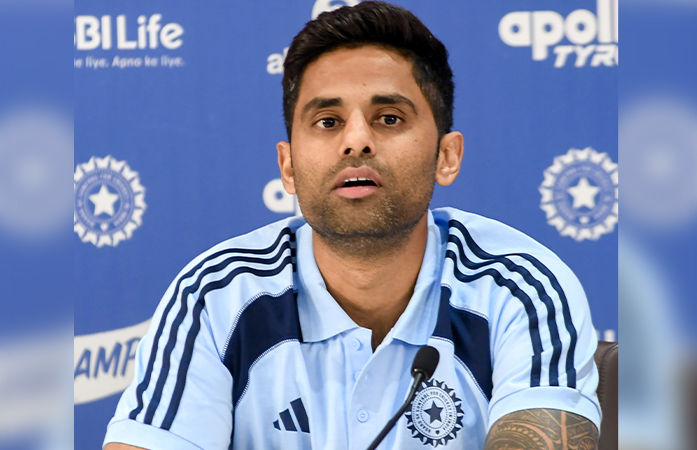 Khushi Mukherjee on Suryakumar Yadav