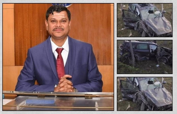 કર્ણાટકમાં ભયંકર કાર અકસ્માત, IAS ઓફિસર સહિત તેમના બે ભાઈ કાળને ભેટ્યાં 1 - image