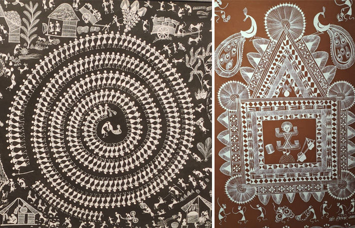 આદિવાસીઓએ સાચવી રાખેલી હજારો વર્ષ જૂની ચિત્ર પરંપરા 'વર્લી' હવે જોખમમાં 3 - image