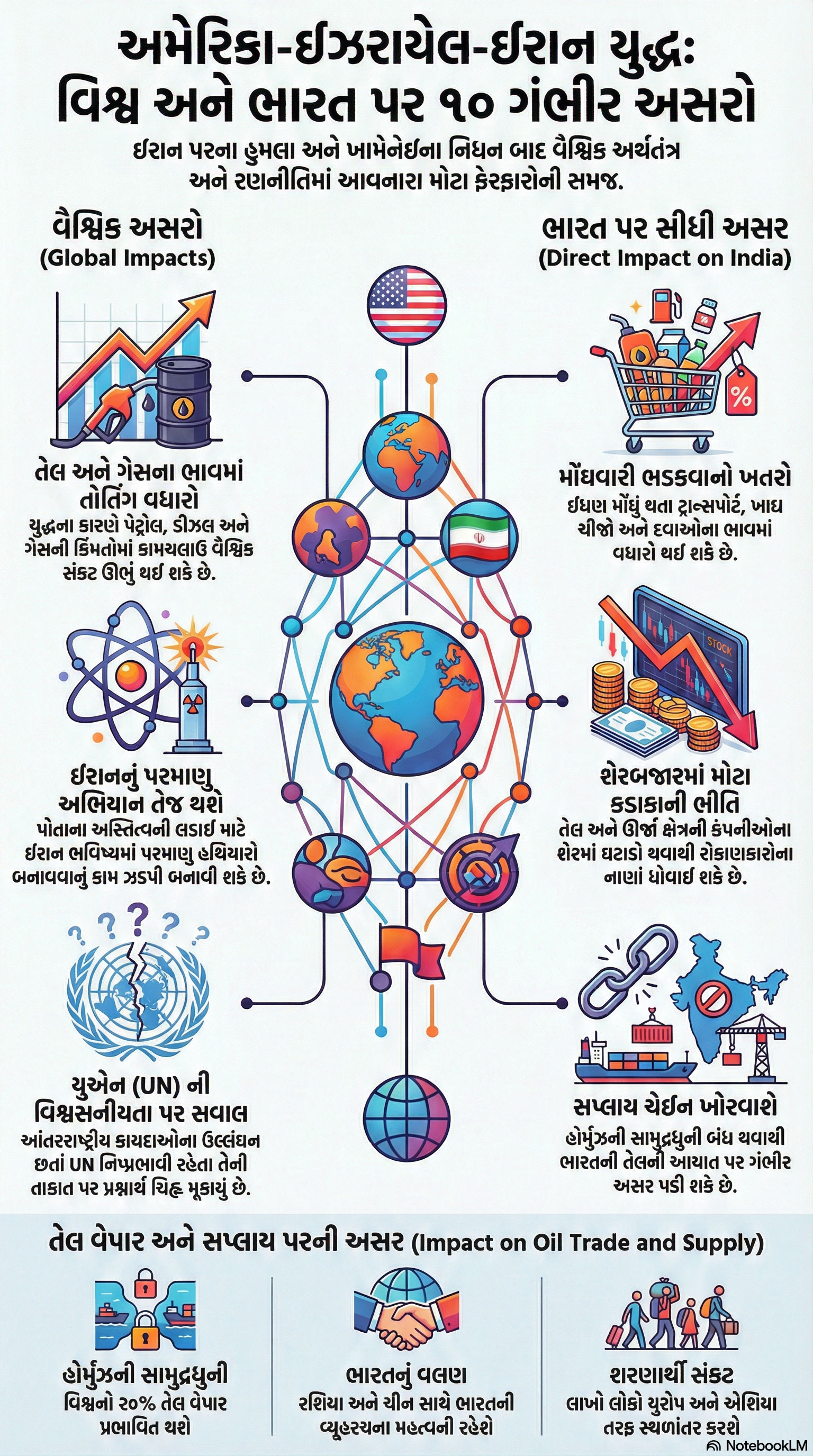 Explainer: અમેરિકા-ઈઝરાયલ અને ઈરાન યુદ્ધથી દુનિયામાં થશે 10 ફેરફાર, જાણો ભારતને શું થશે અસર 2 - image