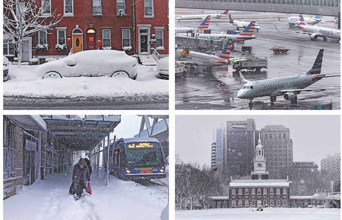 અમેરિકાના ઉત્તર પૂર્વમાં ભયંકર બર્ફીલું તોફાન : 5000થી વધુ ફ્લાઈટ્સ રદ્દ 1 - image