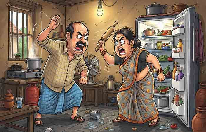 હાય ગરમી કેવી વધેલી, વર તપેલા વહુ તપેલી 1 - image