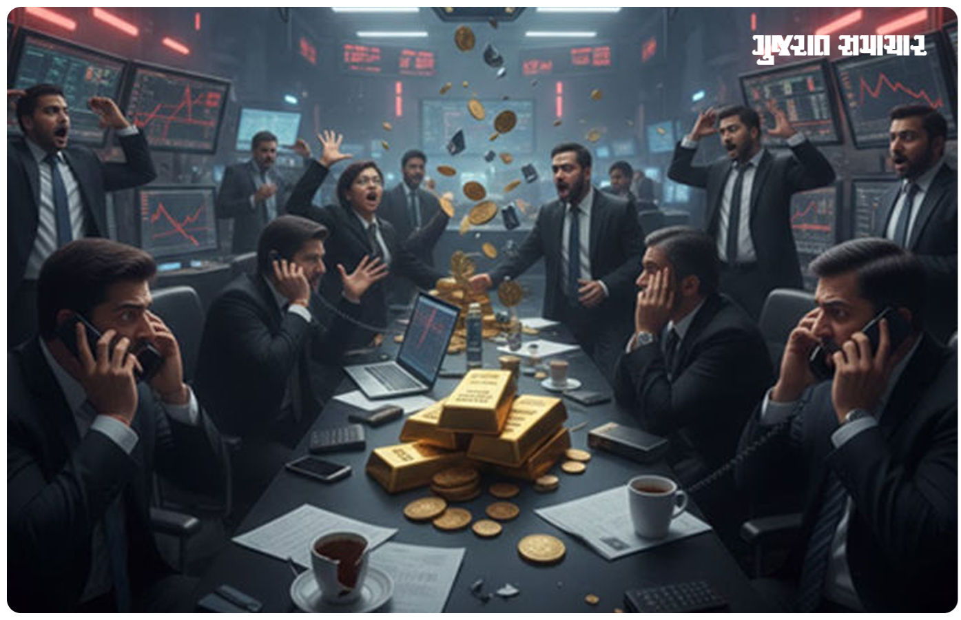 સોના-ચાંદી બાદ અચાનક જ શેરબજારમાં પણ કડાકો, ઓટો-IT સેક્ટર્સના શેર્સ કેમ તૂટ્યાં? 1 - image