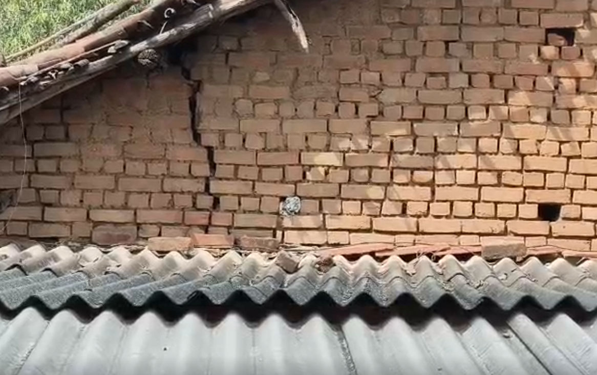 છોટા ઉદેપુર: ભીલપુર ગામે 15 વર્ષથી નાના ભૂલકાઓ કાચી આંગણવાડીમાં બેસવા મજબૂર, લાઈટ પણ નથી 3 - image