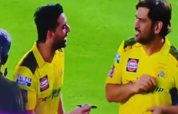VIDEO : ધોની દીપક ચહર પર ભડક્યો, ઓટોગ્રાફ આપવાનો કર્યો ઈનકાર 1 - image