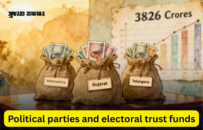 ₹3,826 crore flow through Electoral Trusts in 2024–25, BJP gets ₹3,150 cr: ADR