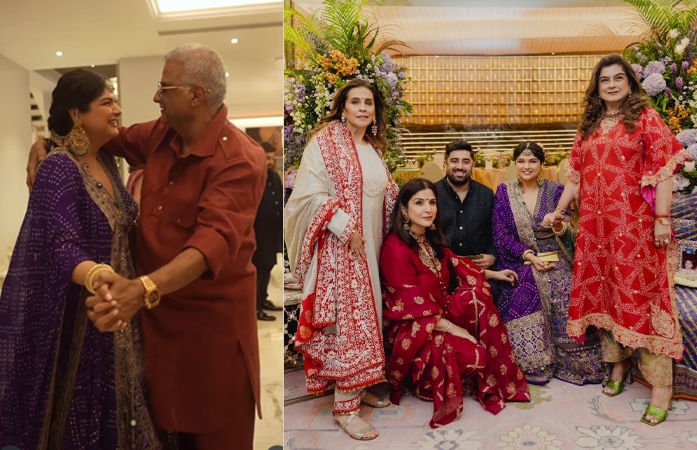 VIDEO: અંશુલાની સગાઈમાં ભાવુક થયા બોની કપૂર, કાકી મહિપે નિભાવ્યા રીતરિવાજ 1 - image