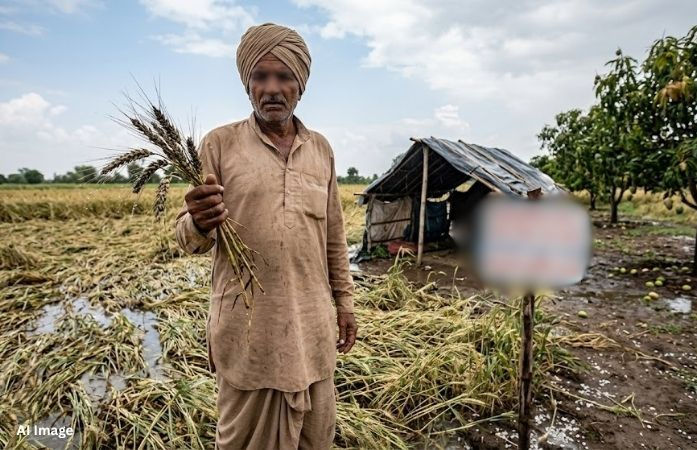 ગુજરાતના ખેડૂતોને આર્થિક ફટકો: ઘઉં-ચણાના પાકને નુકસાન, કેસર કેરીને પણ ખતરો 1 - image