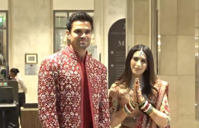 Arjun Tendulkar-Saaniya Chandhok wedding 