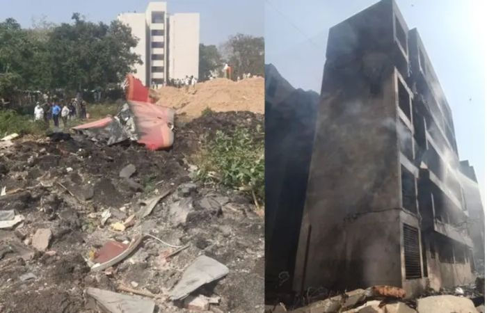 Appears to be no survivors reports US news agency citing Ahmedabad CP