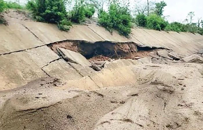 rs 117 crore down the drain Chhotaudepur canal construction under scrutiny