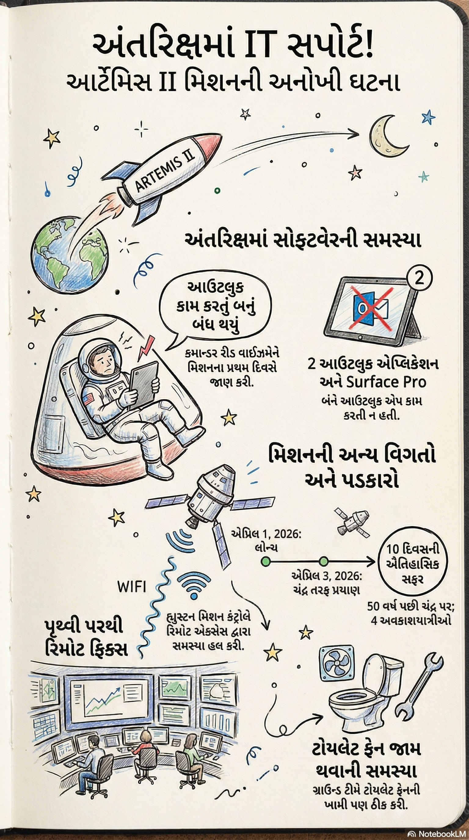 ચંદ્ર યાત્રામાં પણ ‘લોગ-ઇન’ની માથાકૂટ: NASAના મિશનમાં માઇક્રોસોફ્ટ આઉટલુક ઠપ, સોશિયલ મીડિયા પર મીમ્સનો વરસાદ 2 - image