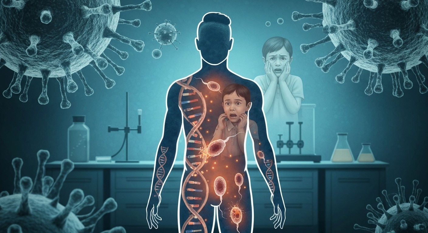 કોવિડ 19ના લીધે સ્પર્મ પર પણ નકારાત્મક અસર, ચેપગ્રસ્ત પુરુષોએ સંતાનોને વારસામાં ચિંતા અને ડર આપ્યા 2 - image