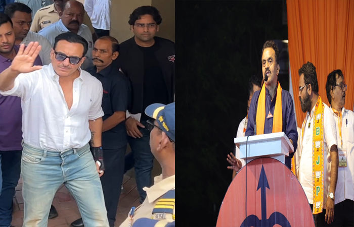 સૈફની પીઠમાં 2.5 ઈંચ અંદર ચપ્પુ ઘૂસ્યું, તો 5 દિવસમાં ફિટ કેવી રીતે? દિગ્ગજ નેતાએ ઉઠાવ્યાં સવાલ 1 - image