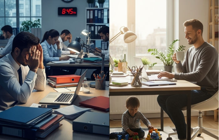 Post comparing India and Europe’s work culture sparks debate