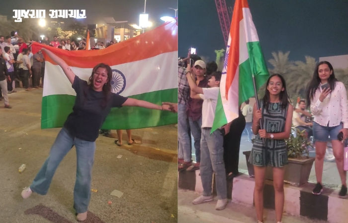 VIDEO | ટીમ ઈન્ડિયા ચેમ્પિયન બનતા ગુજરાતભરમાં ખુશીનો માહોલ, ફટાકડા ફોડીને કર્યું સેલિબ્રેશન 3 - image