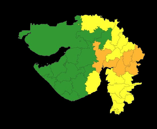 અમદાવાદ સહિત 6 જિલ્લામાં ભારે વરસાદની આગાહી: હવામાન વિભાગનું ઑરેન્જ ઍલર્ટ 2 - image