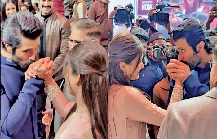 વિજય દેવરકોડાએ જાહેરમાં જ રશ્મિકાને કિસ કરી લીધી 1 - image