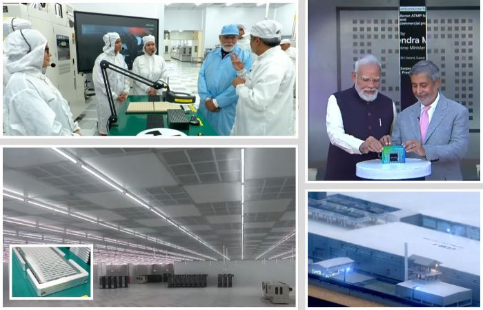 વડાપ્રધાન મોદીએ સાણંદમાં સેમિકન્ડક્ટરના અત્યાધુનિક પ્લાન્ટનું ઉદ્ઘાટન કર્યું 1 - image
