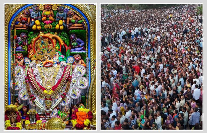 Video: કારતક માસના પહેલાં શનિવારે સાળંગપુરમાં ભક્તોનું ઘોડાપૂર! ચલણી નોટોથી કરાયો 'દાદા'નો શણગાર 1 - image