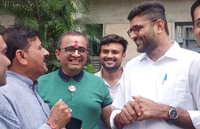 Kanti Amrutiya on Gopal Italia