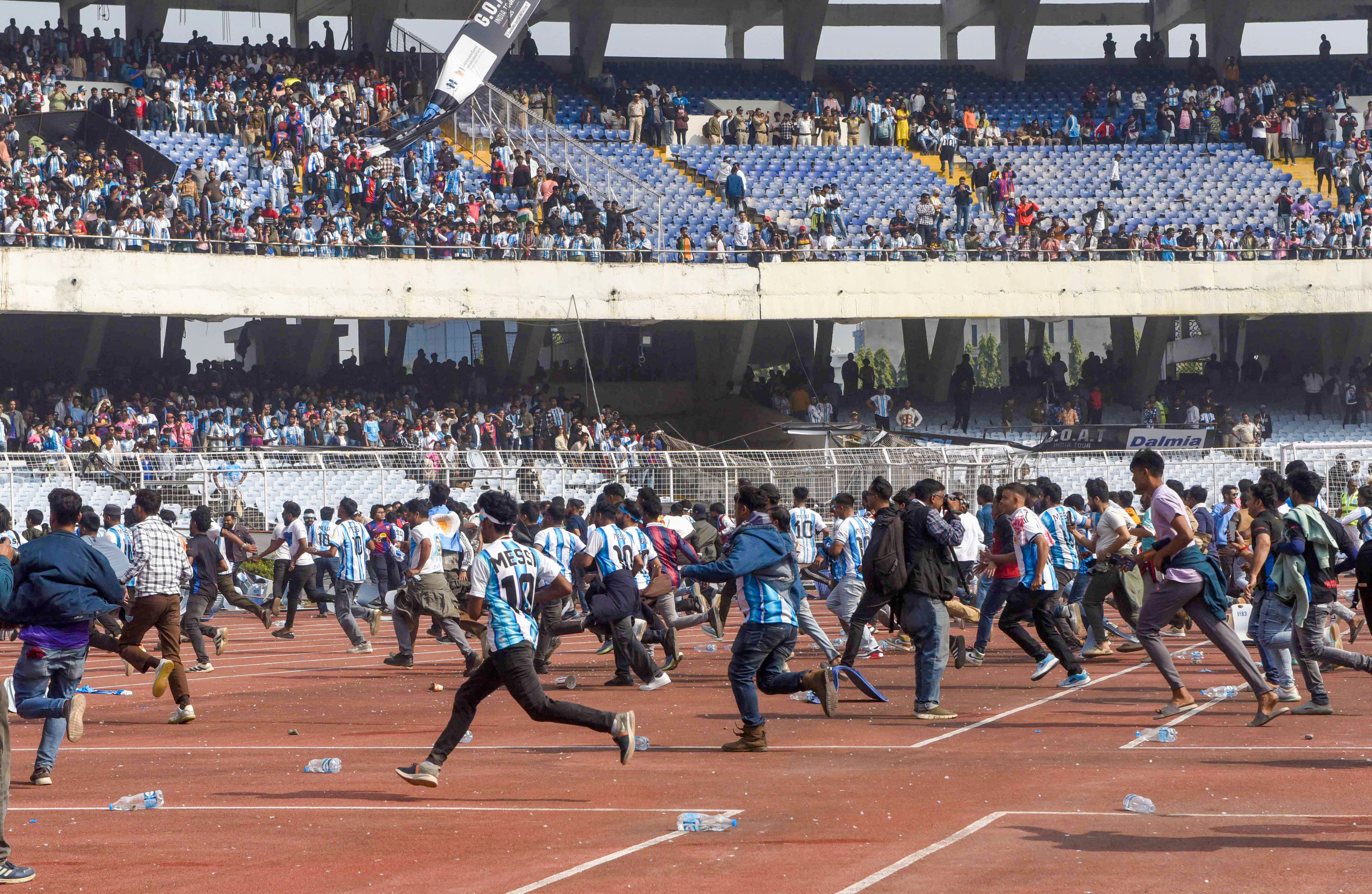 મેસીના કાર્યક્રમમાં તોડફોડ બાદ તાબડતોબ એક્શન, CMના આદેશ બાદ મુખ્ય આયોજકની ધરપકડ 3 - image