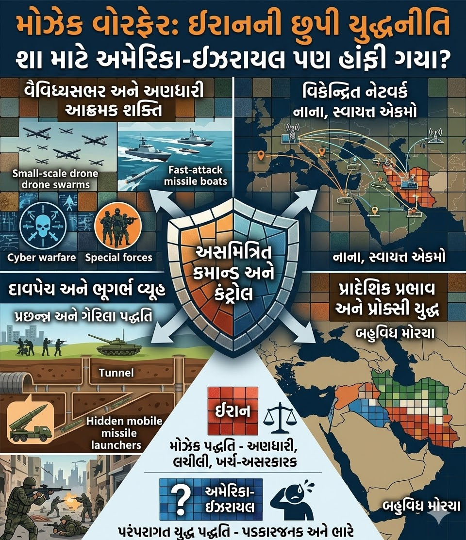 Explainer: ઈરાની સેનાની યુદ્ધ કરવાની મોઝેક પદ્ધતિથી અમેરિકા-ઈઝરાયલ પણ હાંફી ગયા, જાણો શું છે આ વ્યૂહનીતિ 2 - image