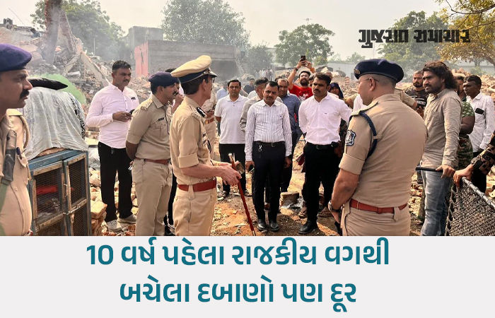 ઈસનપુર ડિમોલિશનઃ 925 દબાણો દૂર કર્યા બાદ પોલીસ કમિશ્નરે ઘટના સ્થળે જઈને કરી સમીક્ષા 1 - image